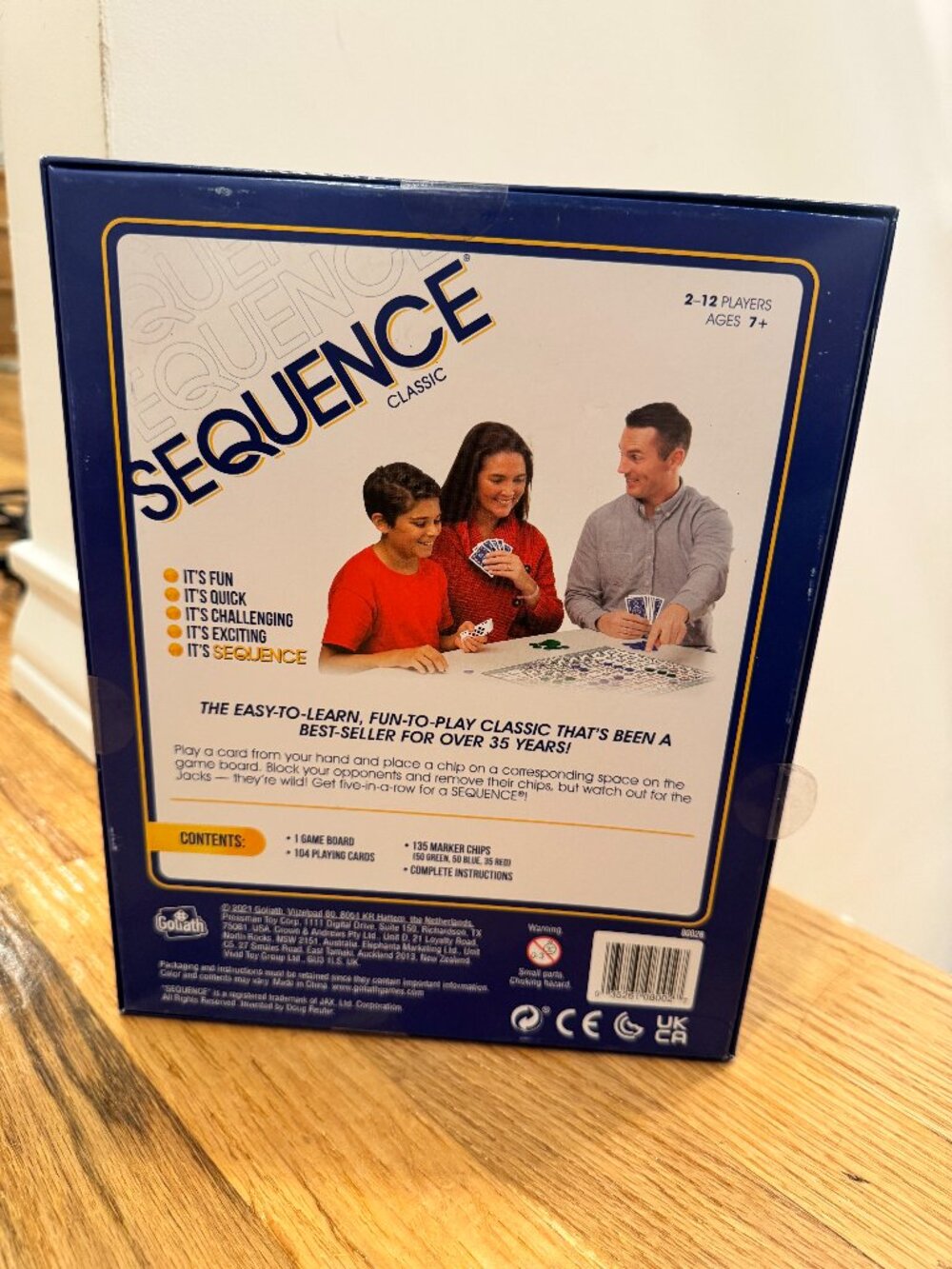 Sequence Classic Board Game - New & Sealed